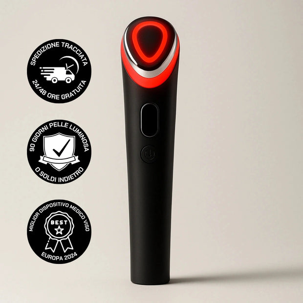 ⚕️DermaMed PRO®: Dispositivo Anti-Age Viso EMS, EP & LED